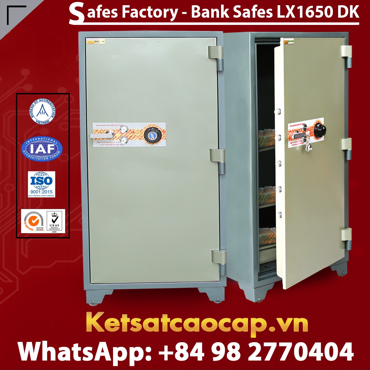 Bank Safes LX1650 DK The Best Bank Safes In the World From BEMC Safe